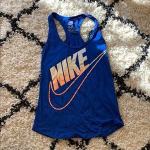 Nike blue tank top. Size XS.